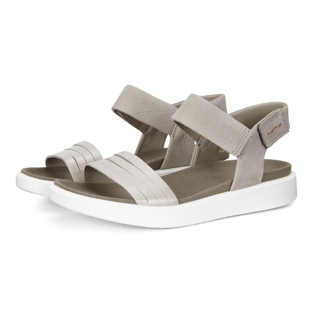 Sandalias Mujer - ECCO Flowt Flat - Grises - NDX476953